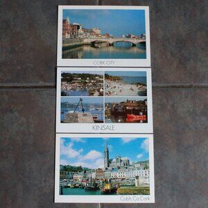 Vintage Trio of Insight Cards Ireland Photo Art Tourist Postcards